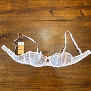 Chantelle lace bra, size 36B, NWT